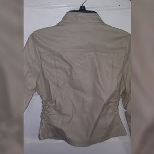 Vegan leather (pleather) jacket